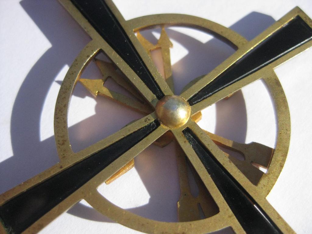 ORIGINALER spanischer Orden vom Joch und den Pfeilen / SPANIEN verliehen an Wehrmachtsoffizier EXTREM SELTENES 1. Modell!!!!