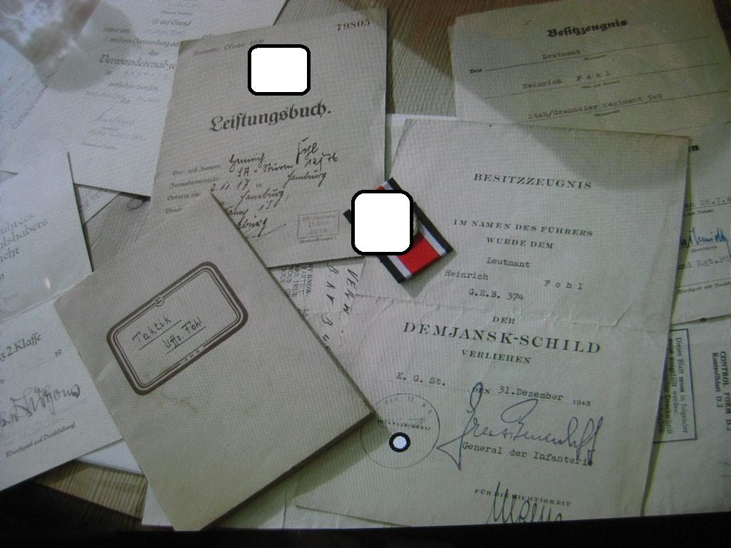 Demjanskschild 1942 Ärmelschild der Wehrmacht