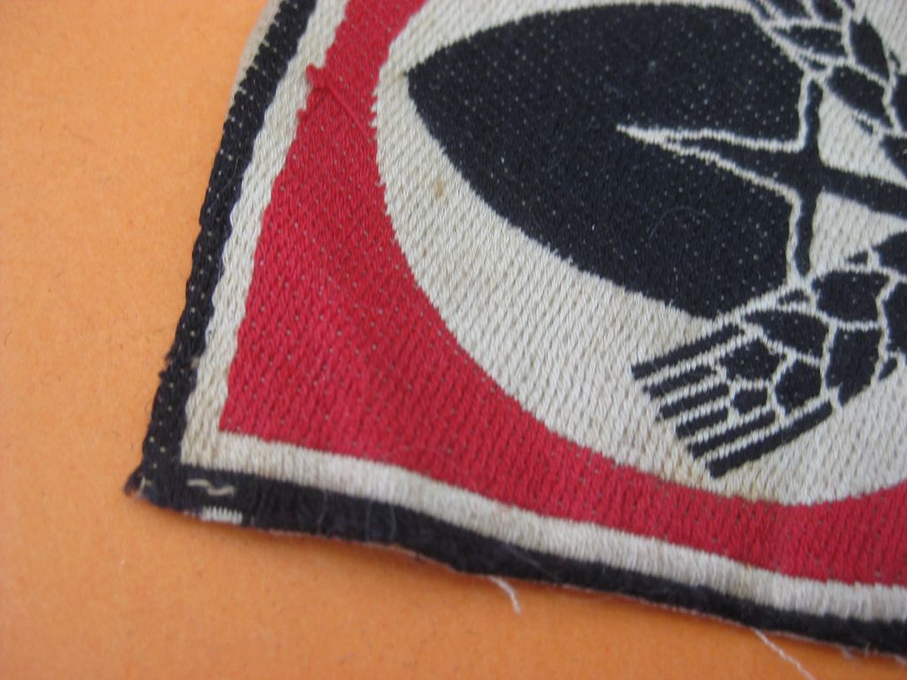 Reichsarbeitsdienst (RAD) Effekten Stoffabzeichen für Sporthemd / Sporthose 3.Reich