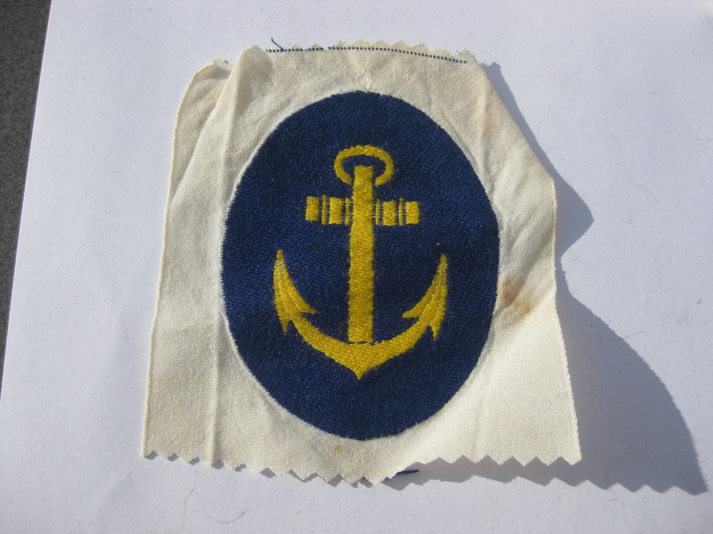 Ärmelabzeichen Sporthosenabzeichen Effekten Sporthemdabzeichen der Kriegsmarine