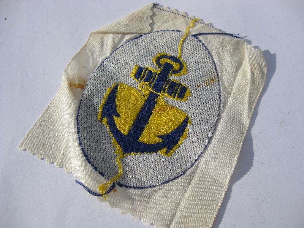 Ärmelabzeichen Sporthosenabzeichen Effekten Sporthemdabzeichen der Kriegsmarine