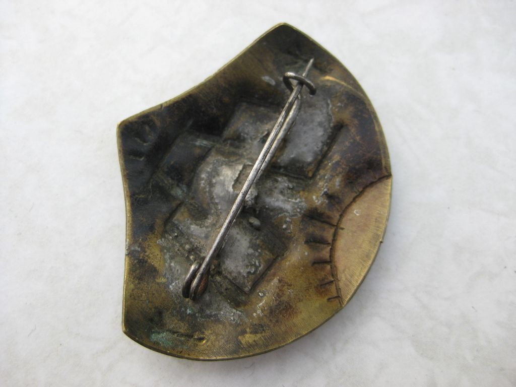 Brosche Sozialistische Arbeiter Jugend (SAJ) frühe Form EXTREM SELTEN