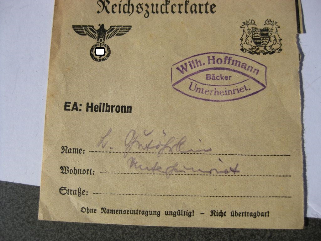 Nachlass Ausweis für Verfolgte des Nationalsozialismus Berlin 1947