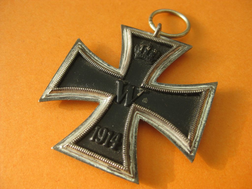 Eisernes Kreuz 2.Klasse 1914 (EK2/14) EINTEILIGE Variante für die große Ordensspange