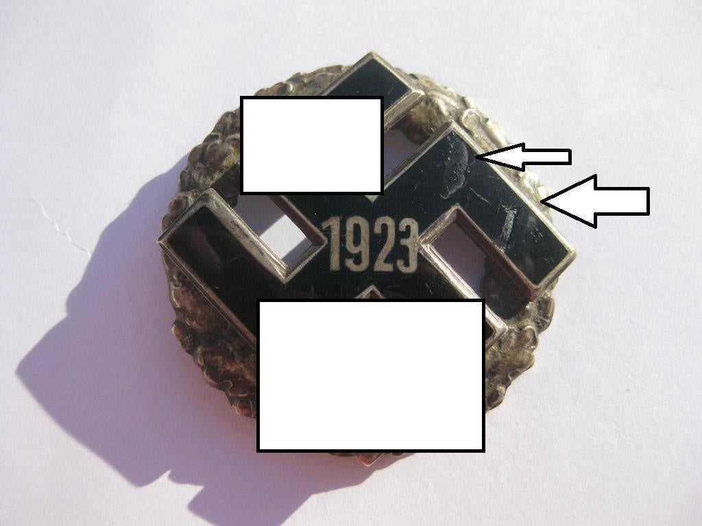 Allgemeines Ehrenzeichen der NSDAP 1923 "ALPACCA"