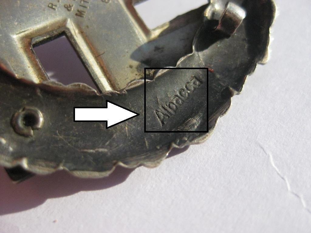 Allgemeines Ehrenzeichen der NSDAP 1923 &quot;ALPACCA&quot;