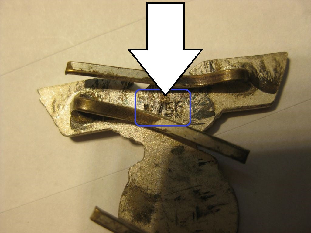Eisernes Kreuz 2.Klasse Wiederholungsspange zum EK2 von 1914 aus 1939 (EK2) Hersteller: L/56