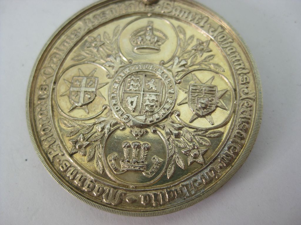 Queen Victoria Medaille England Großbritannien St. John von Jerusalem 1932
