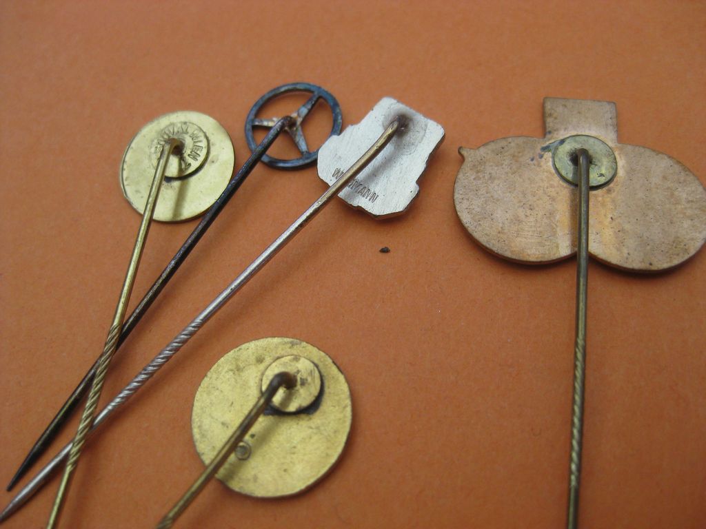 5x Pin STEYR Automarke Motorradmarke Fahrradmarke ??