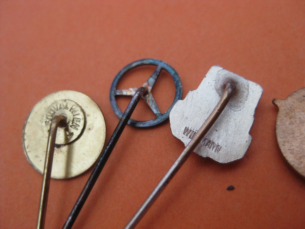 5x Pin STEYR Automarke Motorradmarke Fahrradmarke ??