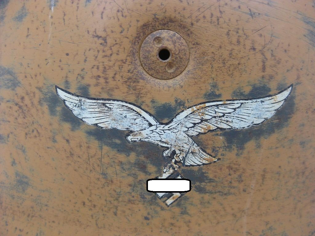 Stahlhelm Wehrmacht Fallschirmjägerhelm Repro 3.Reich Fallschirmtruppe