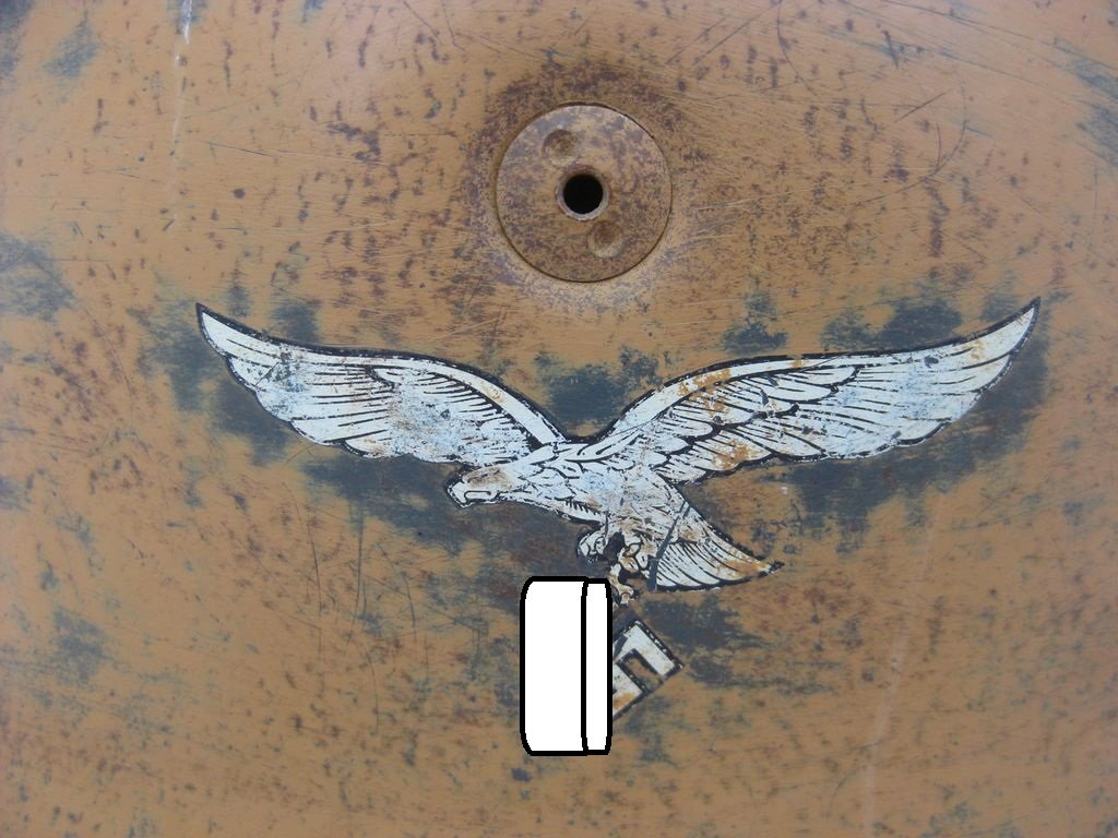 Stahlhelm Wehrmacht Fallschirmjägerhelm Repro 3.Reich Fallschirmtruppe