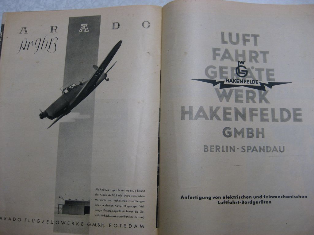 2 Hefte Deutsche Luftwacht LUFTWELT NSFK Luftwaffe