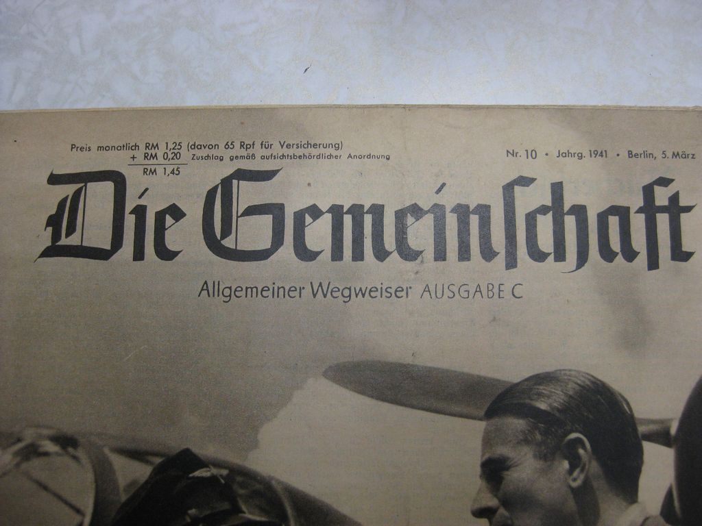 Heft Die Gemeinschaft