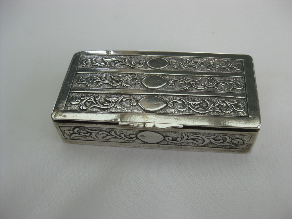 Ehrengeschenke Dr. HANS FRANK hingerichtet Nürnberger Prozess 1946 / 2 Silberdosen