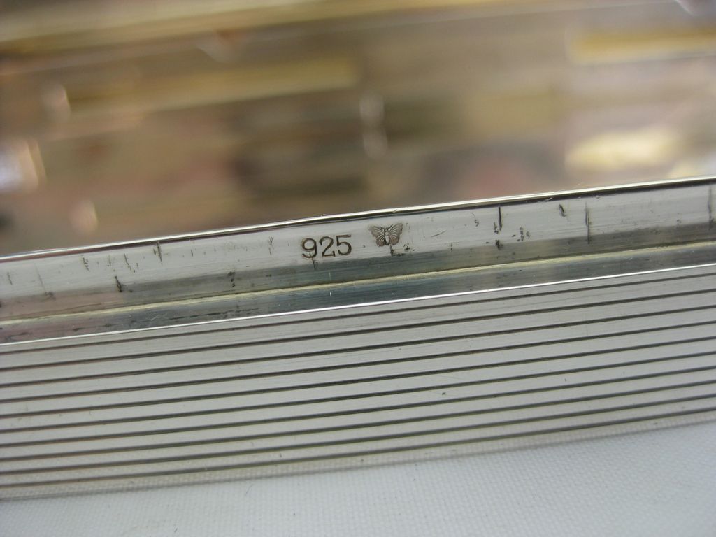 Ehrengeschenke Dr. HANS FRANK hingerichtet Nürnberger Prozess 1946 / 2 Silberdosen