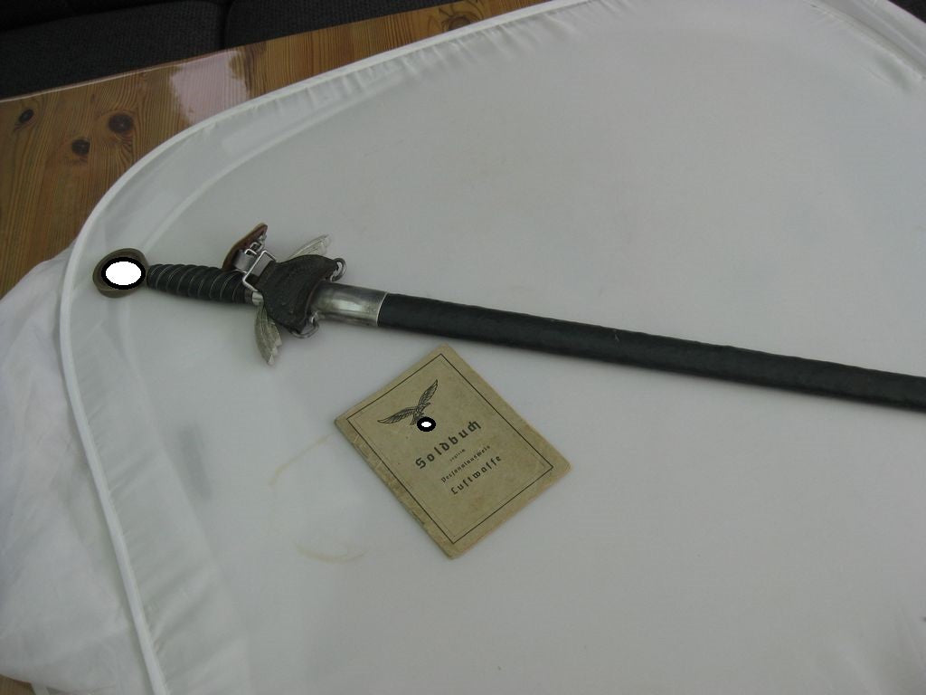 Luftwaffenschwert Fliegerschwert mit Namensgravur Geschenkschwert