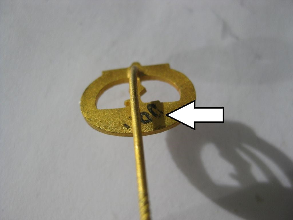 U-Boot Kriegsabzeichen -Miniatur- Mint condition