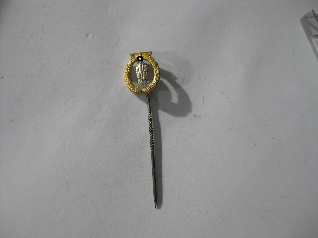 Minensucher Kriegsabzeichen -Miniatur- Mint condition deutscher deutsches Orden 3.Reich Wehrmacht Kriegsmarine