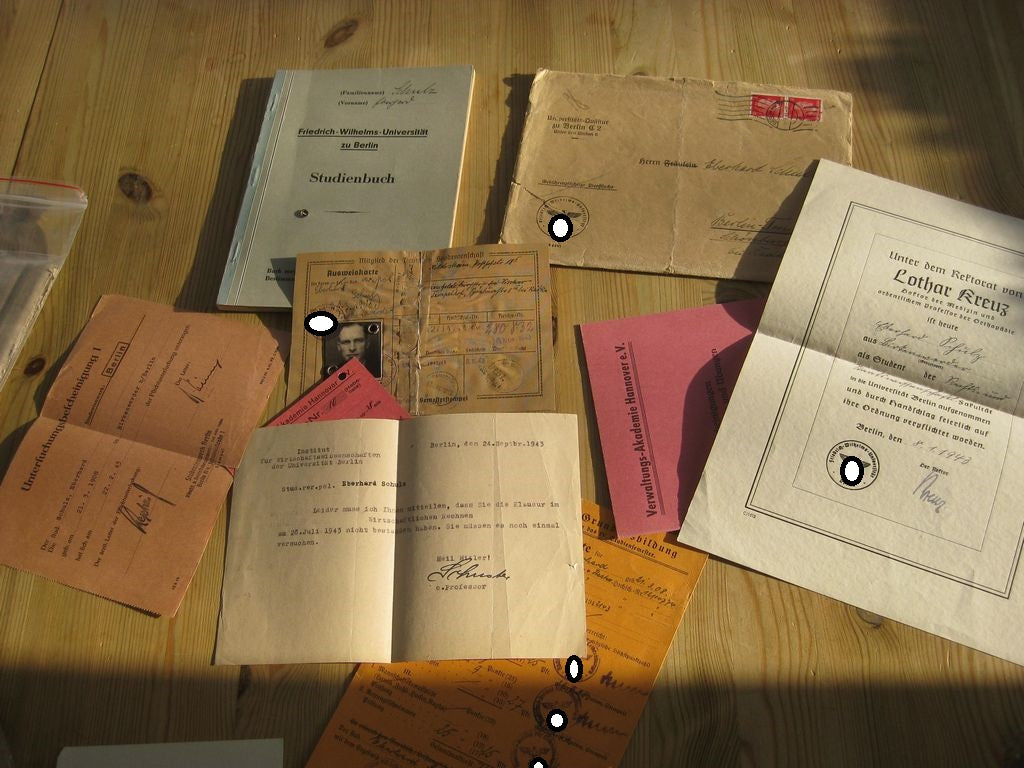 Deutsche Studenteschaft (DSt) Hannover / Berlin Ausweis (NSDStB) HANNOVER &amp; BERLIN