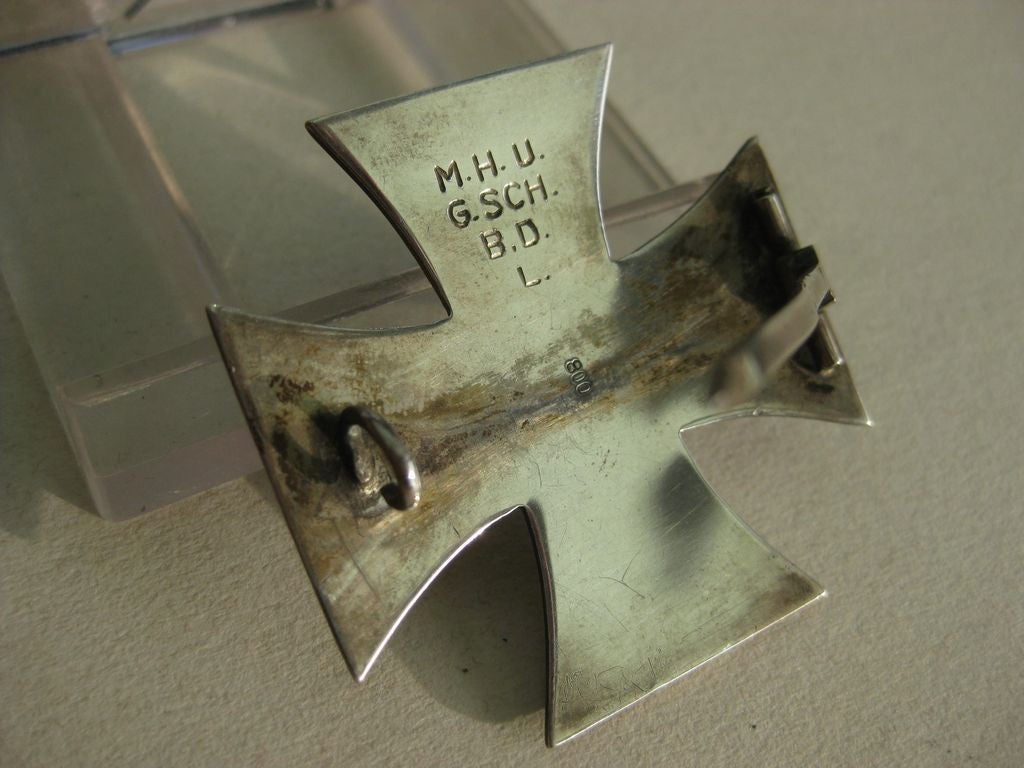 Eisernes Kreuz 1.Klasse 1914 (EK1/14) Variante EXTREM SELTENE Gravur -unbekannter Hersteller- Orden Kaiserreich
