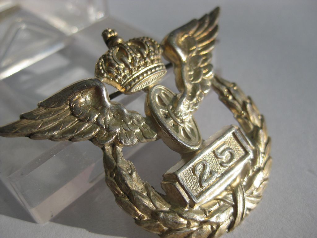 Eisenbahn Erinnerungsabzeichen für 25 Dienstjahre -Preußen- Kaiserreich