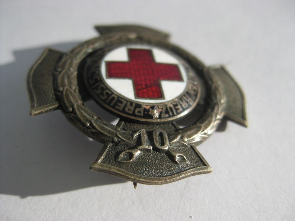 GODET in Berlin PREUSSISCHER LANDESVEREIN VOM ROTEN KREUZ von 1921