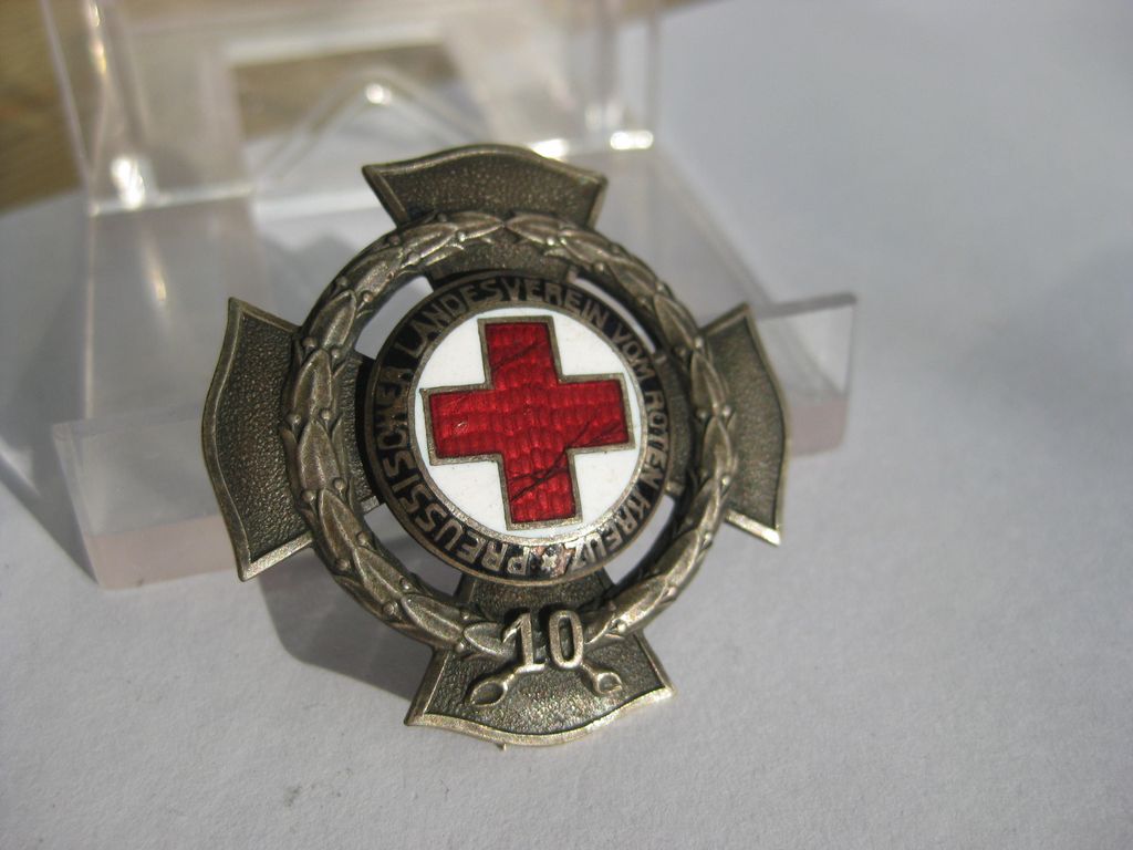 GODET in Berlin PREUSSISCHER LANDESVEREIN VOM ROTEN KREUZ von 1921