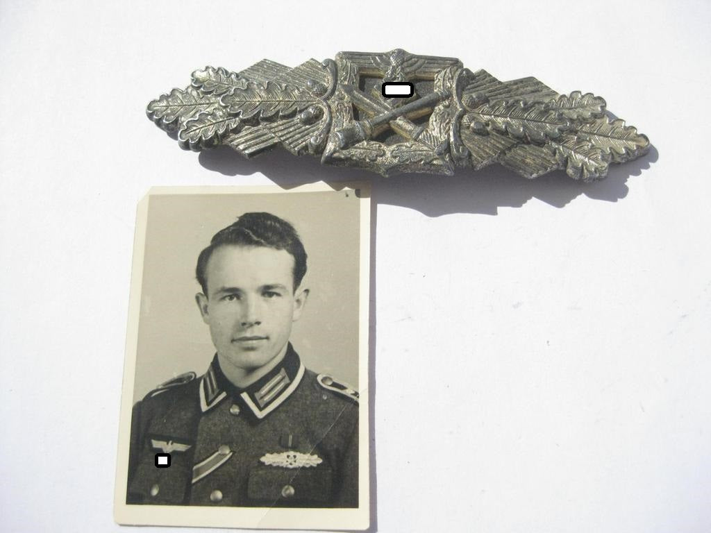 Nahkampfspange in Silber