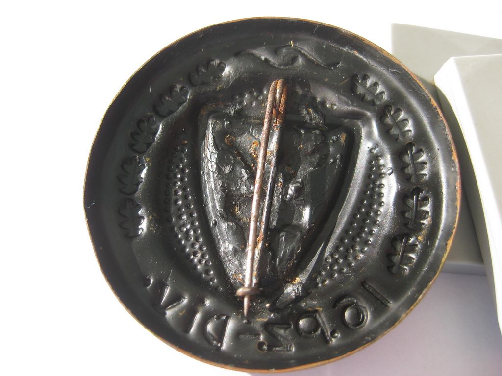 Abzeichen 16. Panzer-Division Wehrmacht Panzertruppe Panzerfahrer