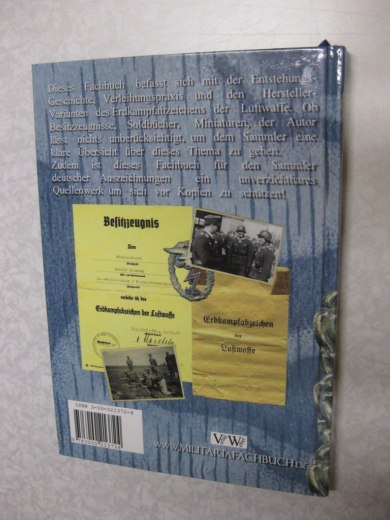 Buch Das Erdkampfabzeichen der Luftwaffe