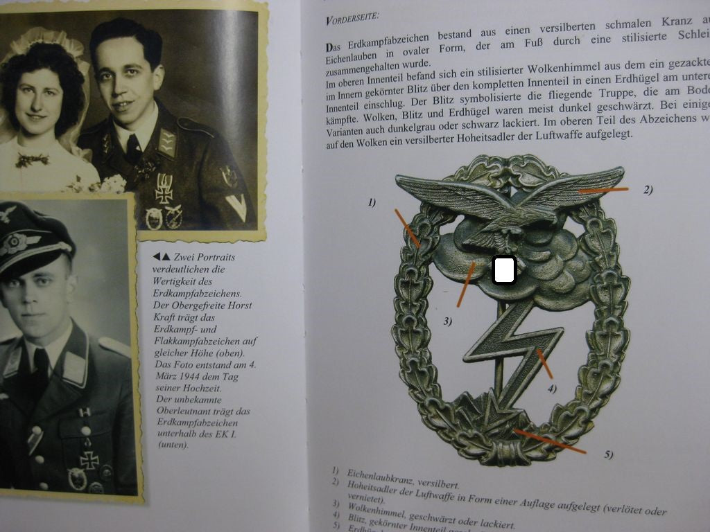 Buch Das Erdkampfabzeichen der Luftwaffe