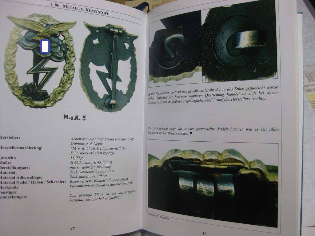 Buch Das Erdkampfabzeichen der Luftwaffe