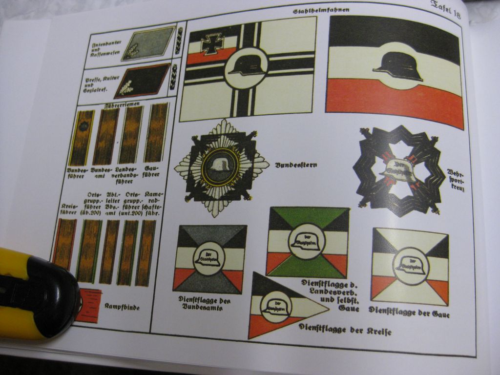 Buch Orden Die Uniformen und Abzeichen Fahnen Standarten und Wimpel der SA SS HJ Stahlhelm NSKK etc etc