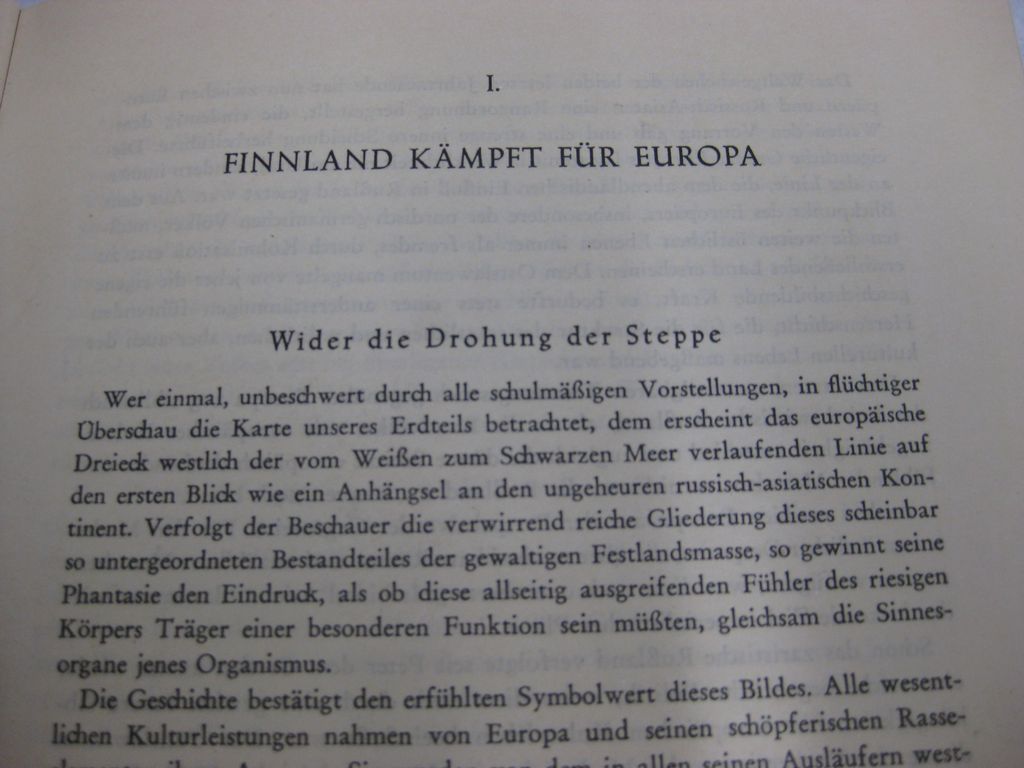 Buch Orden Mannerheim Finnland Wehrmacht 1942 Widmung Groß-Betschkenek in SEBIEN 1943 Bandenkampf