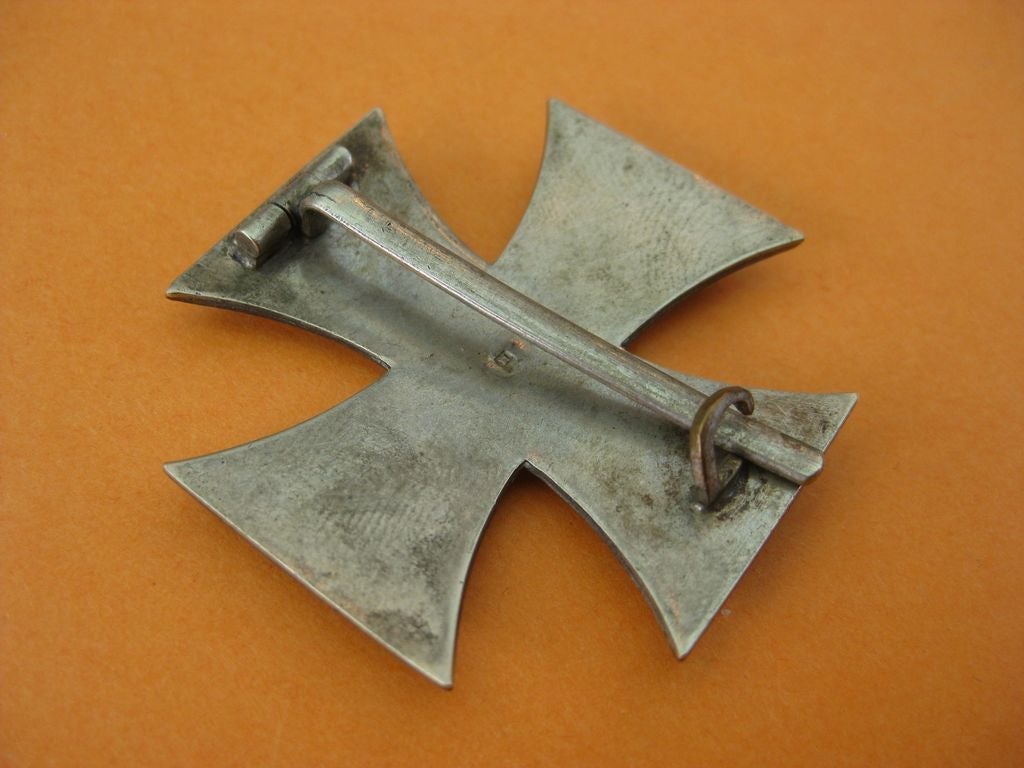 Eisernes Kreuz 1.Klasse von 1914 (EK1/14) unbekannter Hersteller: Hersteller "Carl Dillenius aus Pforzheim"  SEHR SELTEN !! Orden Kaiserreich Deutschland
