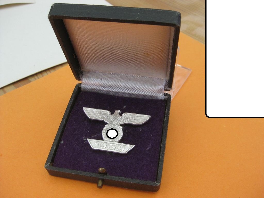 Wiederholungsspange Eisernes Kreuz 1.Klasse 1914 / 1939 (EK1/39) Hersteller: "L/56" Funcke &amp; Brüninghaus /Lüdenscheid