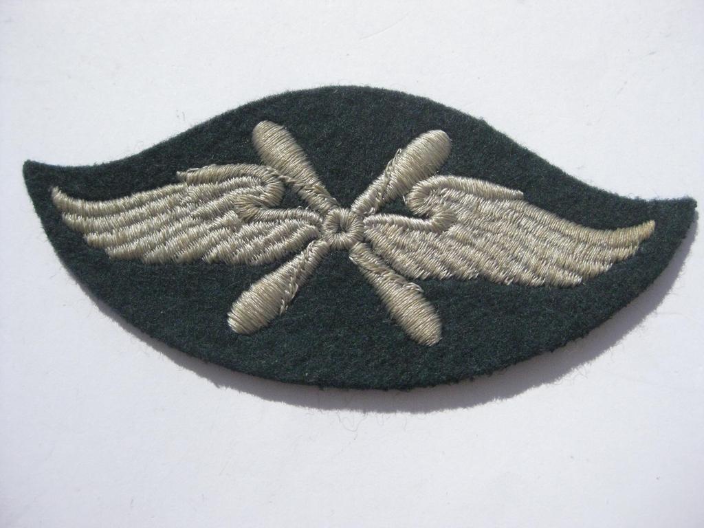Ärmelabzeichen Effekten für fliegendes Personal der Luftwaffe Wehrmacht