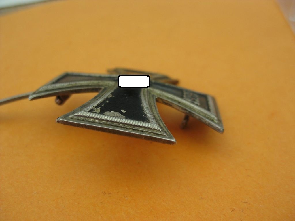 Schinkelkreuz Eisernes Kreuz 1.Klasse 1939 (EK1/39) unbekannter Hersteller EINTEILIG Schinkelform