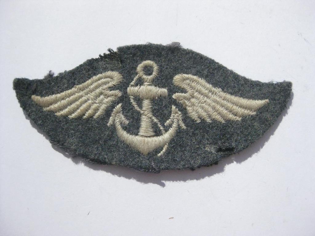 Sleeve badge effects for nautical (!!) boat personnel of the Luftwaffe in the Wehrmacht