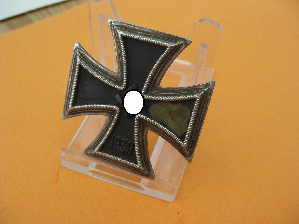Eisernes Kreuz 1.Klasse 1939 (EK1/39) !!!Stück mit Buntmetall / Messingkern!!!! altes ORIGINAL VOR 1945 !!! Seltene Variante