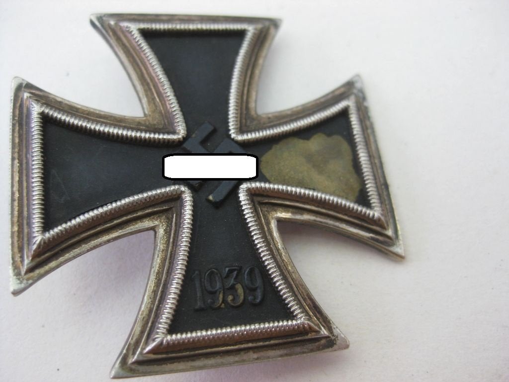 Eisernes Kreuz 1.Klasse 1939 (EK1/39) !!!Stück mit Buntmetall / Messingkern!!!! altes ORIGINAL VOR 1945 !!! Seltene Variante