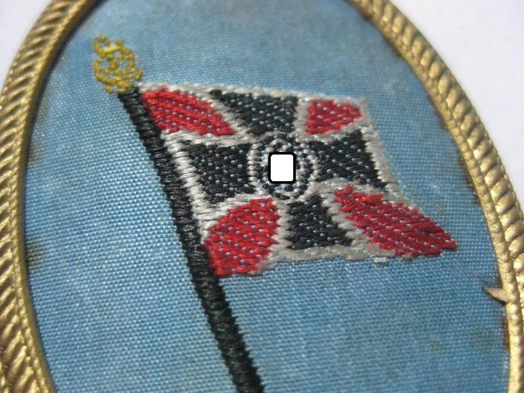 Ärmelabzeichen Effekten Kriegerbund Fahnenträgerabzeichen 3.Reich Standartenträger