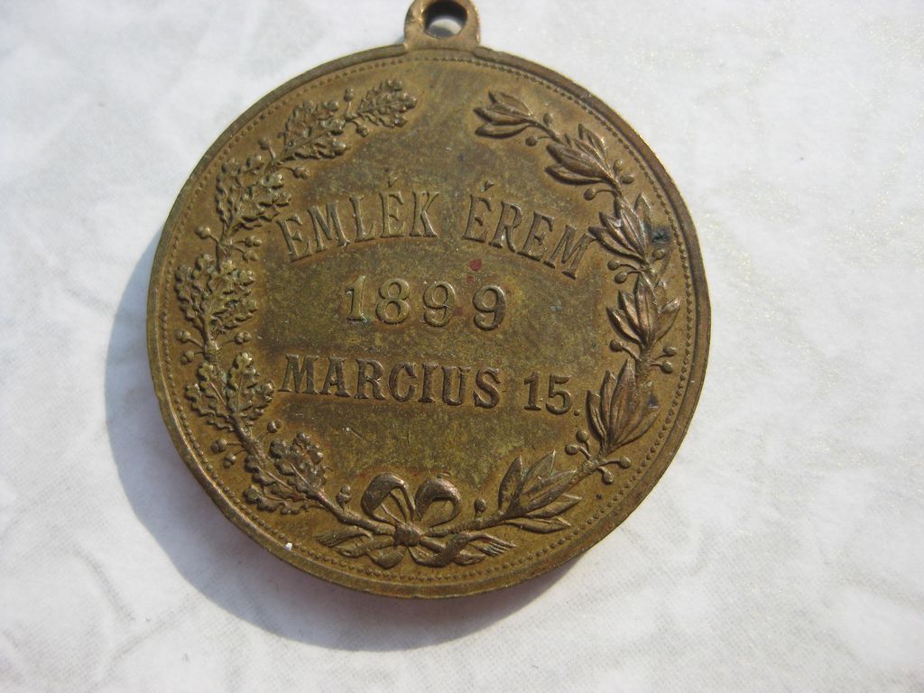 ??? UNGARN Medaille Erinnerungsmedaille 1899 unbekannter ungarischer Orden