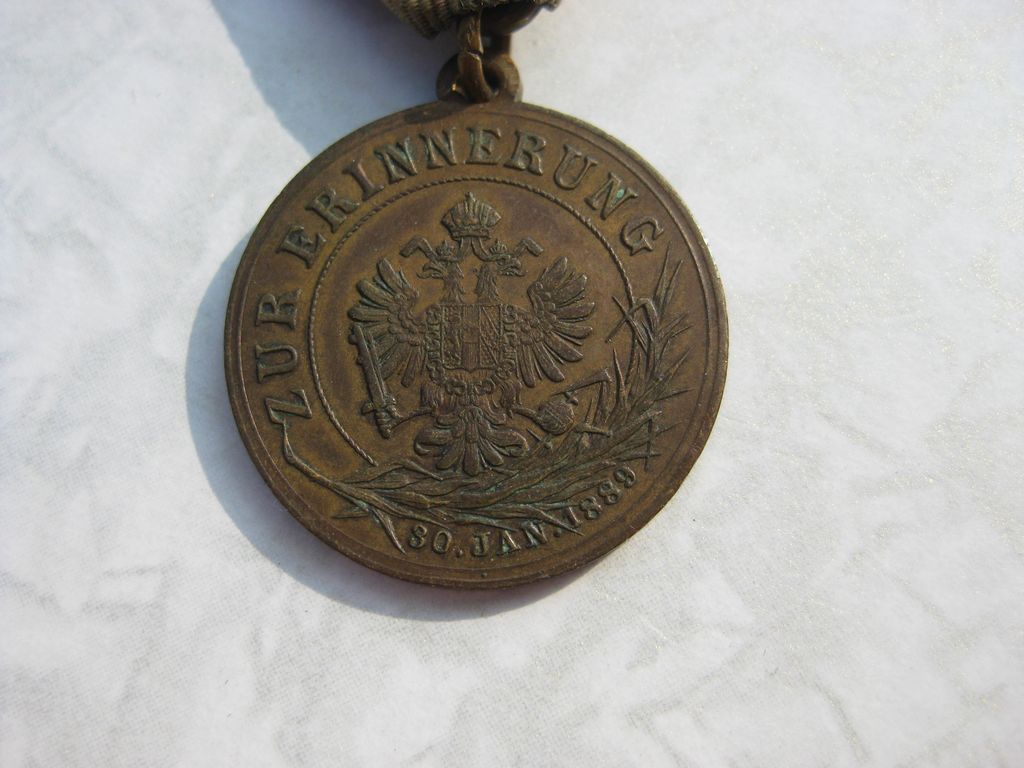 ??? Österreich Medaille Erinnerungsmedaille 1889 unbekannter Orden