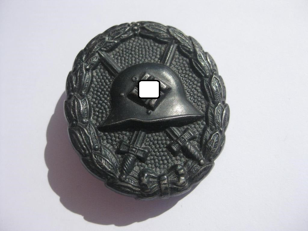 Verwundetenabzeichen in Schwarz 1. Modell sog. Legion Condor Orden 3.Reich Wehrmacht