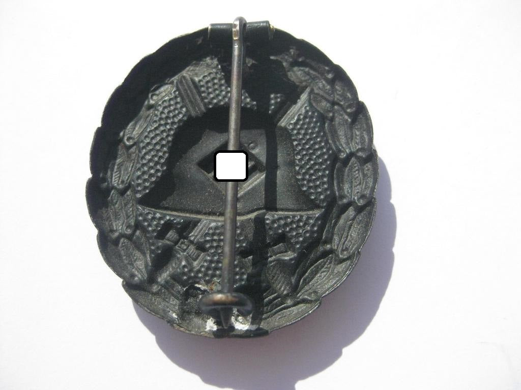 Verwundetenabzeichen in Schwarz 1. Modell sog. Legion Condor Orden 3.Reich Wehrmacht