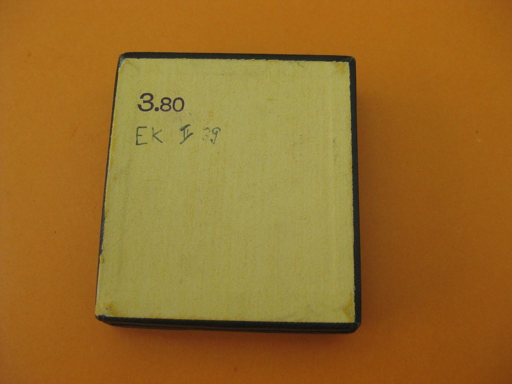 Eisernes Kreuz 2.Klasse 1939 (EK2/39) im Etui "LDO" Verleihungsschachtel Mint Condition