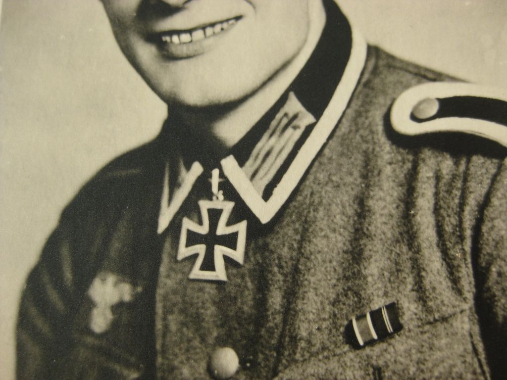 ORIGINAL Uniformfoto unbekannter Ritterkreuzträger