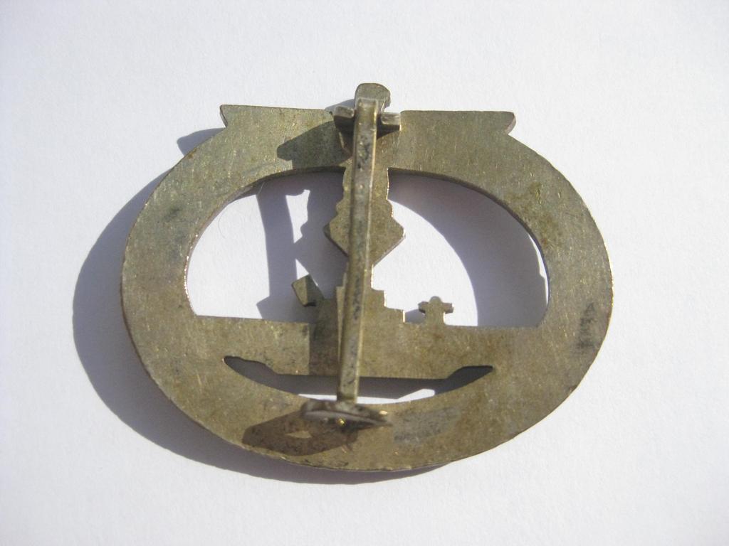 U-Bootkriegsabzeichen VARIANTE ! Hersteller: Petz &amp; Lorenz